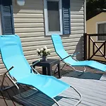 West Coast Mobilhome With Xxl Terrace In Naturist Resort Solaris Fkk