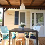 West Coast Mobilhome With Xxl Terrace In Naturist Resort Solaris Fkk