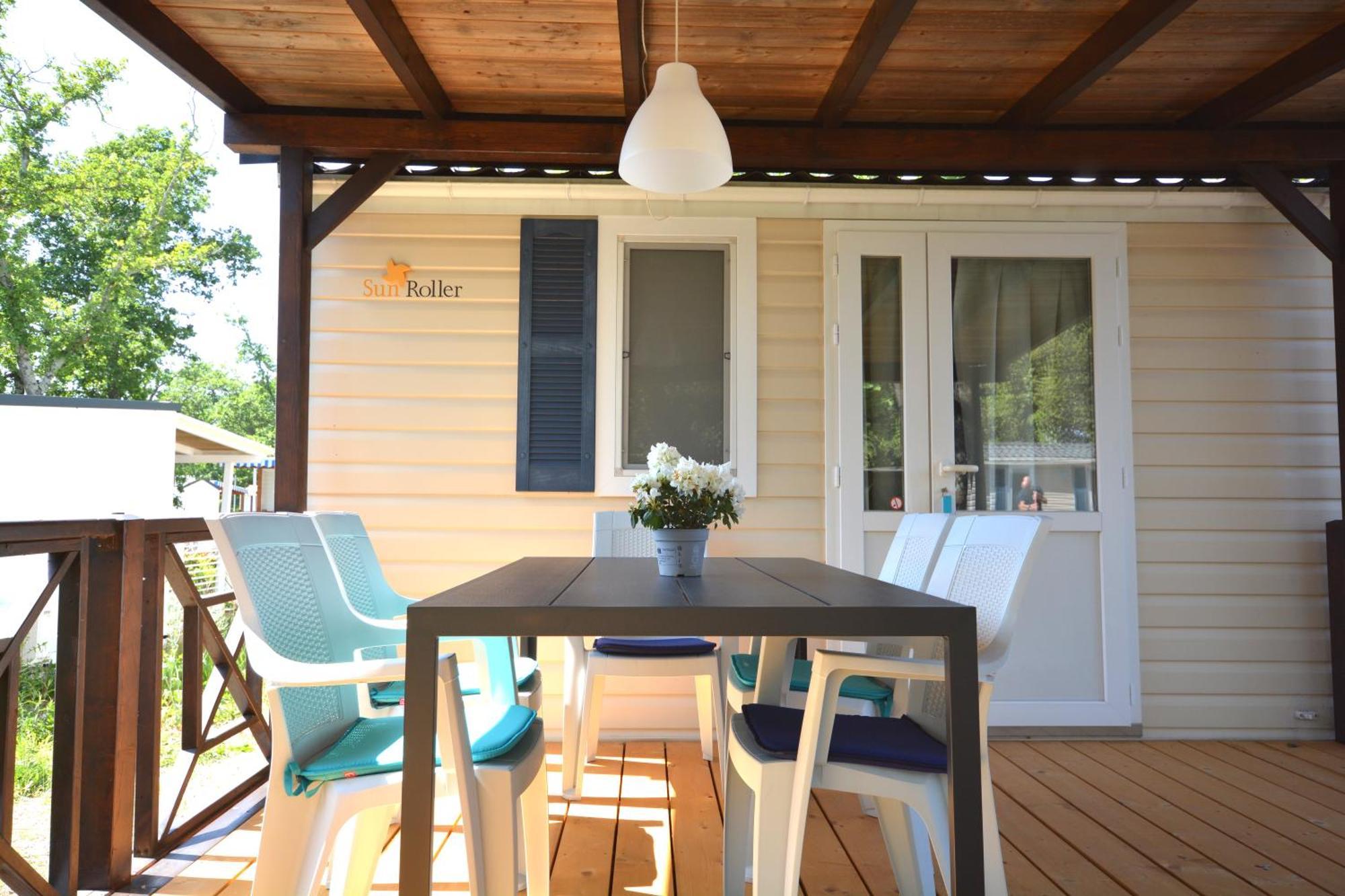 Holiday park West Coast Mobilhome With Xxl Terrace In Naturist Solaris Fkk
